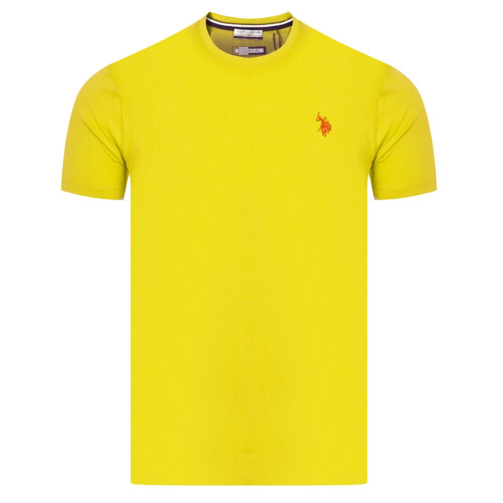 T-Shirt Gelb Mann US Polo ASSN Luca günstig