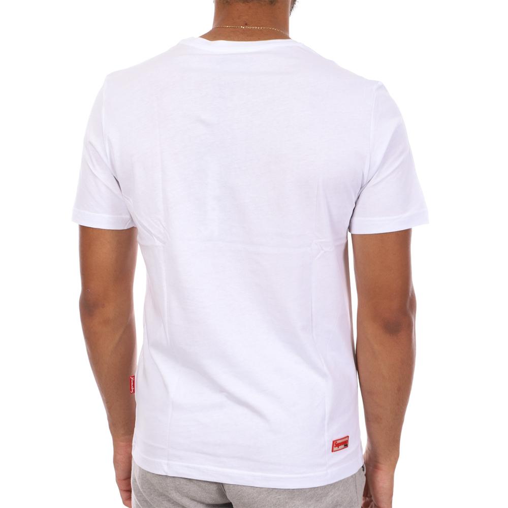 Camiseta de mujer Supreme Grip Lidia Blanco/Naranja ver 2
