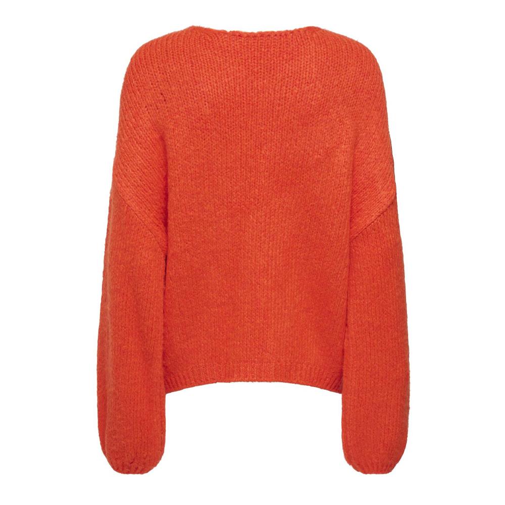 Jersey naranja de mujer JDY Dinea ver 2