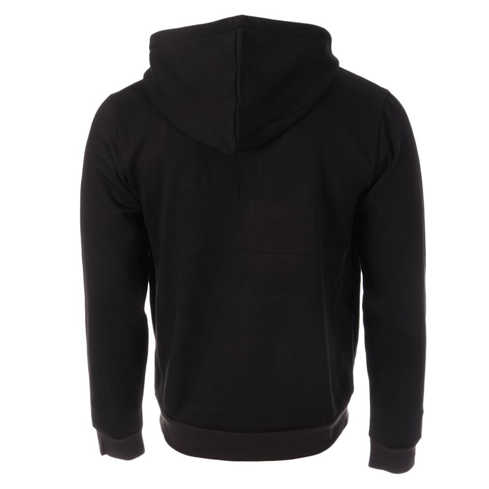 Sudadera negra con cremallera para hombre RMS26 8254 ver 2