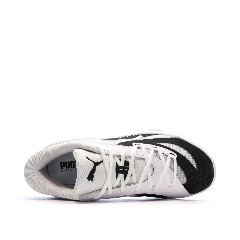 Basketballschuhe Weiß/Schwarz Herren Puma All-pro Nitro Ansicht 4