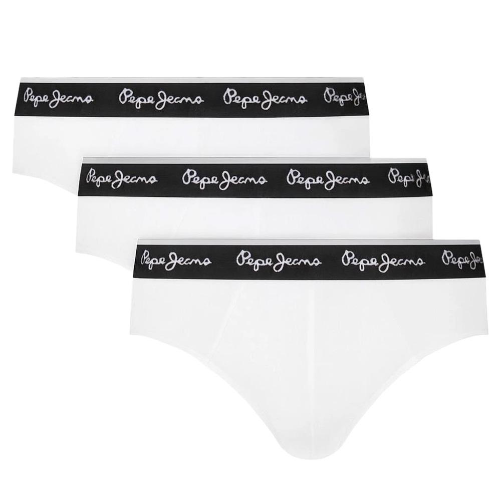 x3 Blanco/Negro Calzoncillos para hombre Pepe Jeans PMU barato