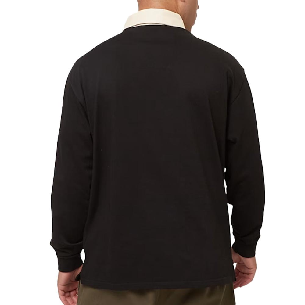Polo Manches Longues Noir Homme New Era 60574488 vue 2