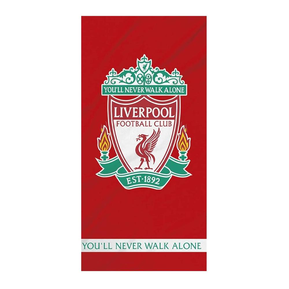Sport Zone Liverpool Red Mixed Towel affordable