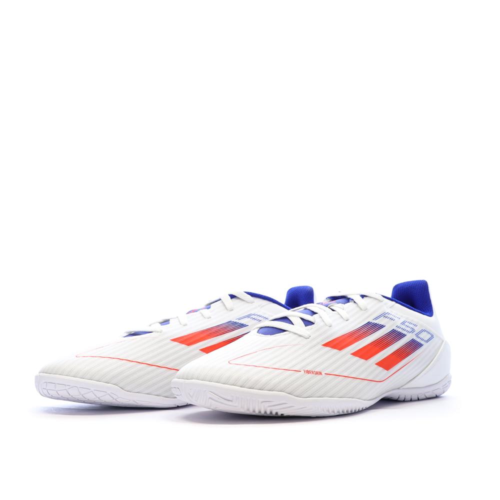 Chaussures de Foot Blanches Adidas F50 Club In vue 6