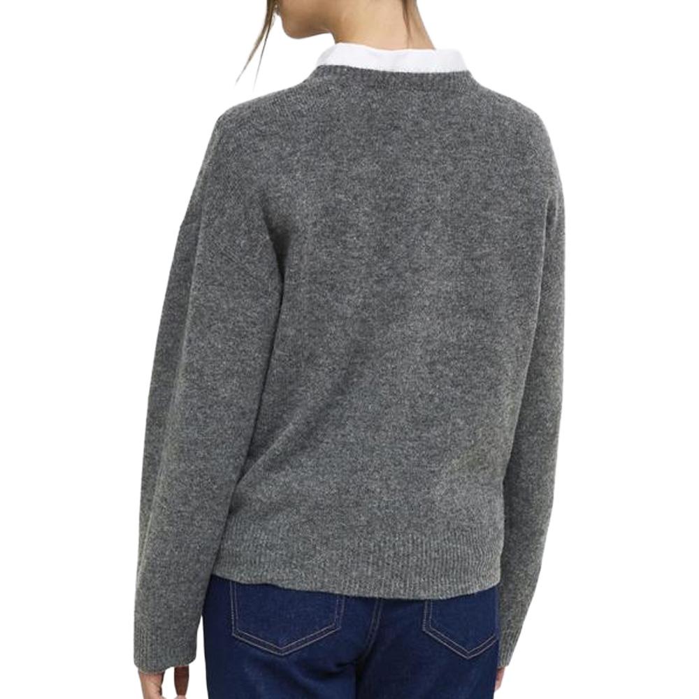 Dunkelgrauer Damenpullover Only Lolivia Ansicht 2