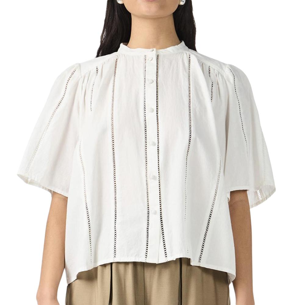 Blouse Blanche Femme YAS 26034470 pas cher