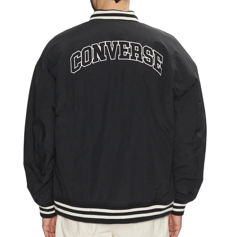 Chaqueta Converse Varsity Negra ver 2