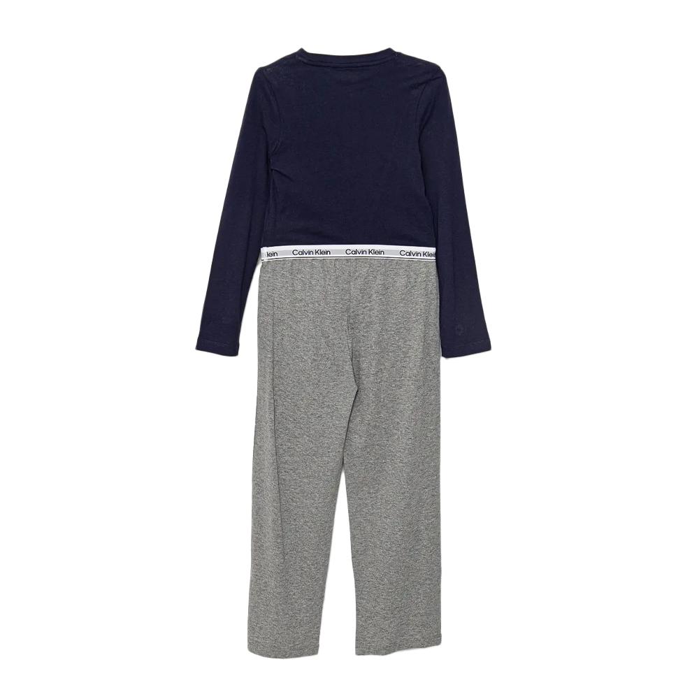 Girl's navy/grey Calvin Klein Jeans Peacoat pyjamas Photo of the Espace des Marques %store% store - view of %key%