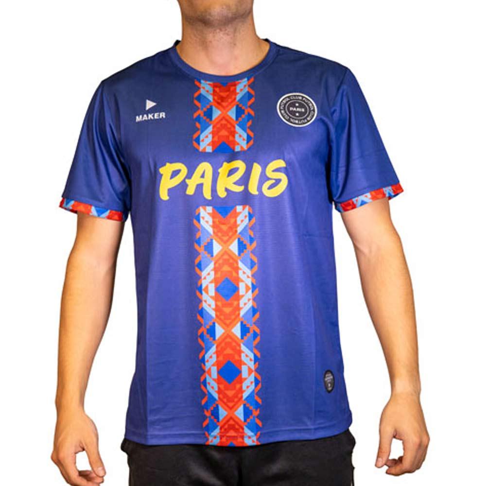 Camiseta de fútbol azul Sport Zone Paris 4009 barato
