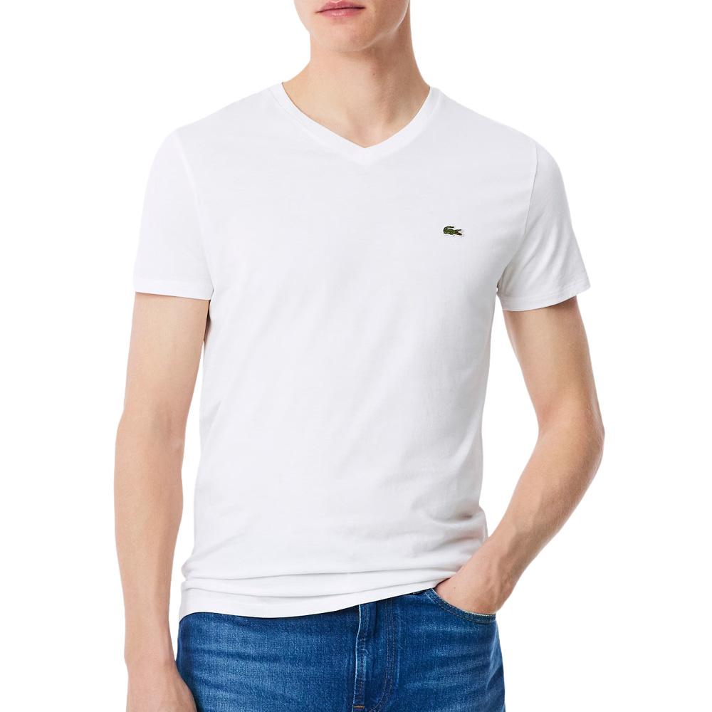Weißes Herren-T-Shirt von Lacoste TH5077 günstig