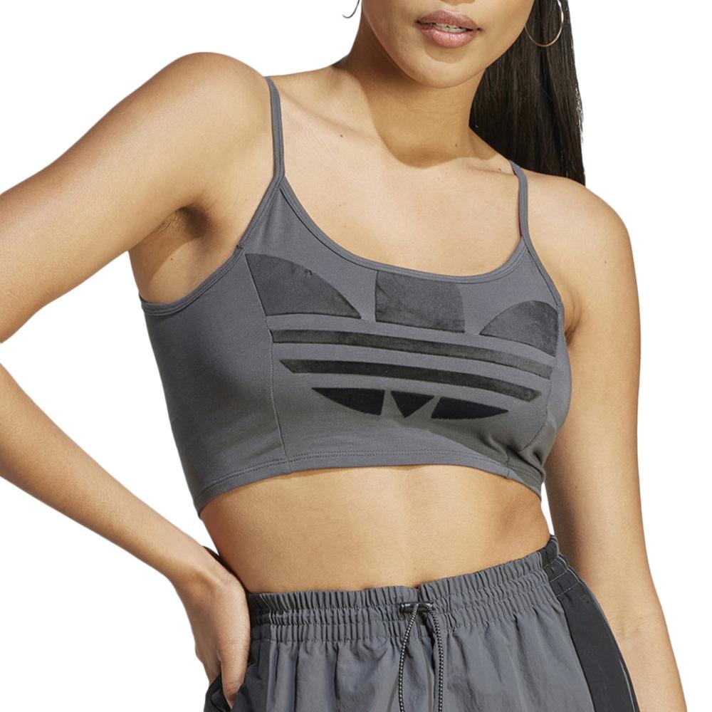 Sujetador gris para mujer Adidas II5646 barato