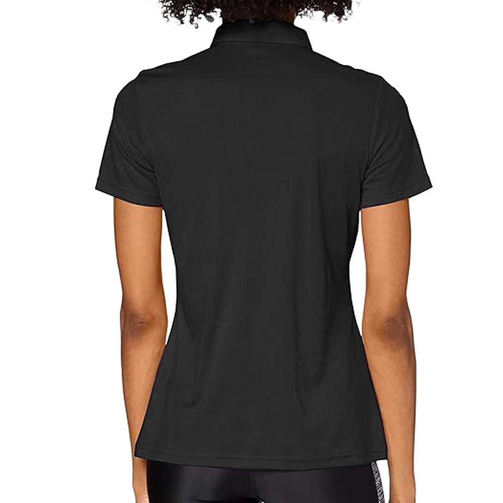 Women's black polo shirt Odlo Tina Photo of the Espace des Marques %store% store - view of %key%