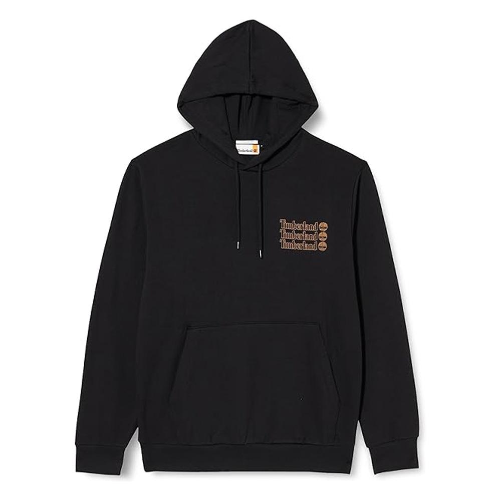 Men's Black Hoodie Timberland Hoodie 2 Tier 3 affordable