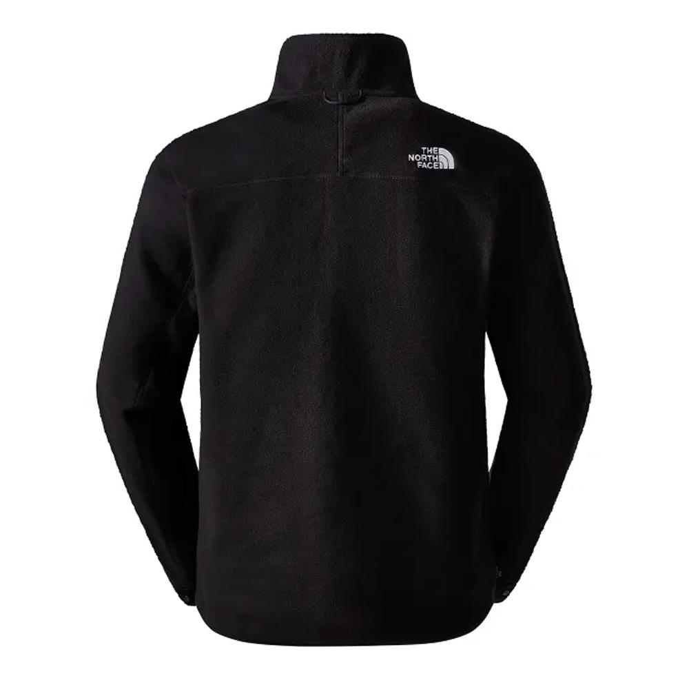The North Face 100 Glacier Plain Black Unisex Fleece Jacket Photo of the Espace des Marques %store% store - view of %key%