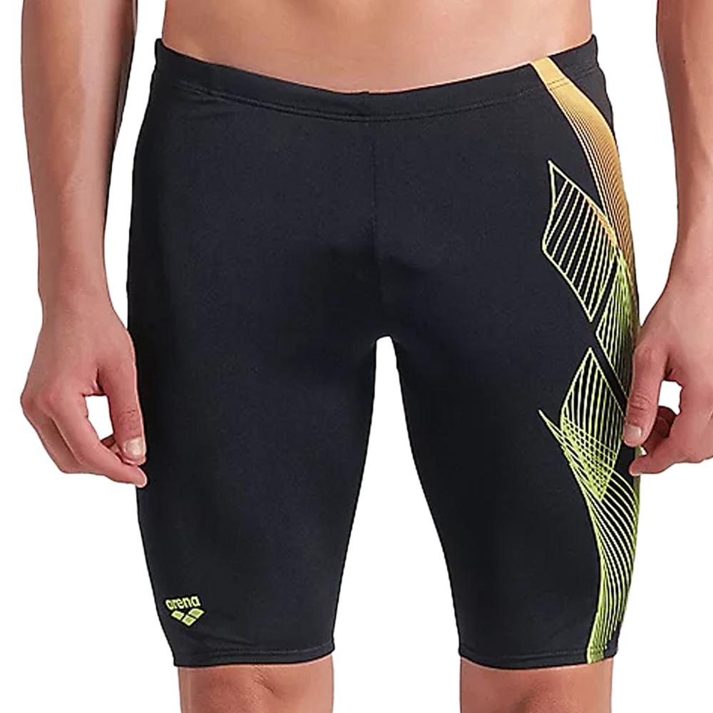 Boxer de Bain Noir/Vert Garçon Arena Jammer pas cher