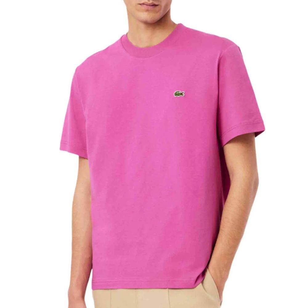 Lacoste Herren-T-Shirt in Fuchsia TH7318 günstig