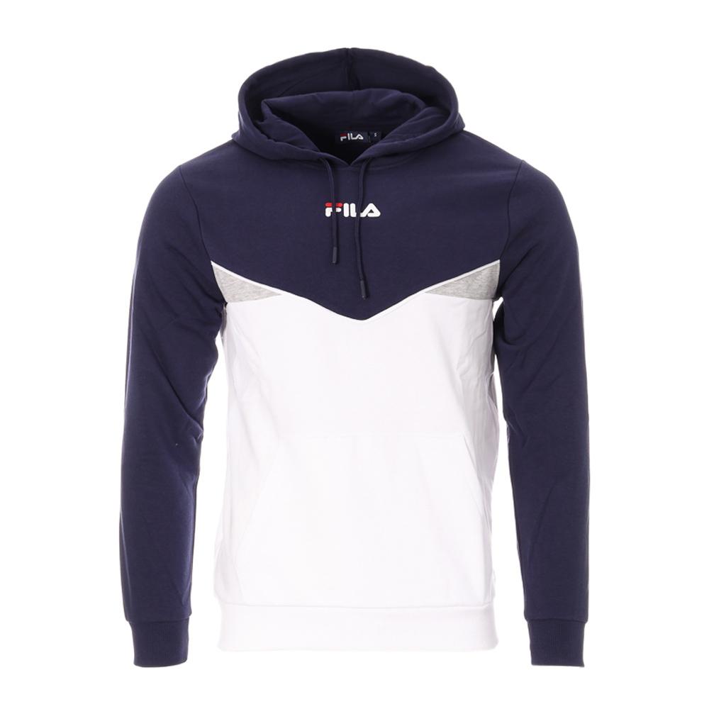 Sweatshirt Weiß/Marine Herren Fila Simpson günstig
