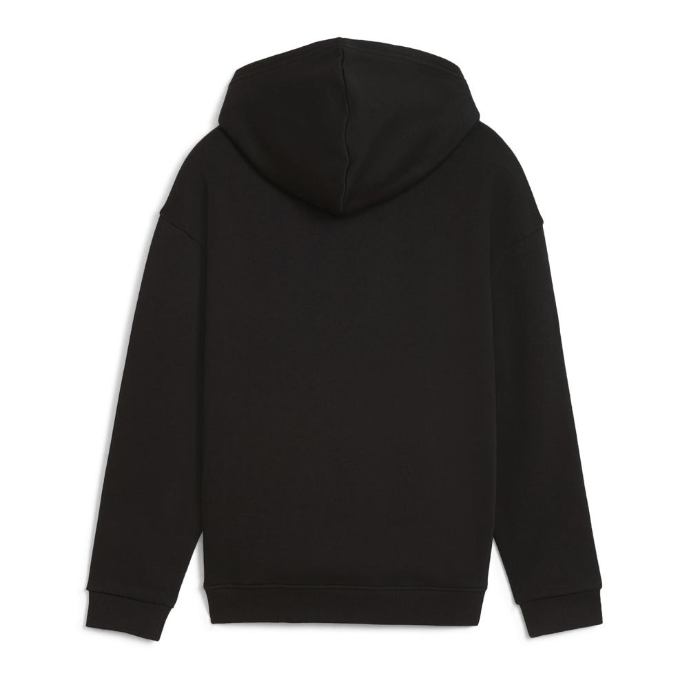 Sudadera con capucha negra de niña Puma Ess+ Tropicat ver 2