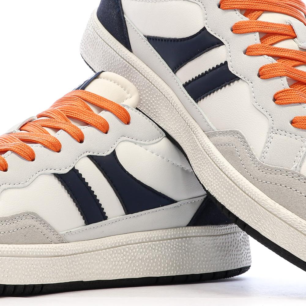 Zapatillas deportivas blancas y azul marino para hombre Teddy Smith 120597 ver 7