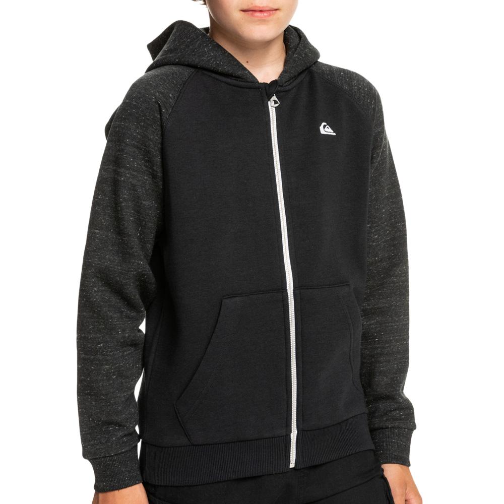 Schwarzes Herren-Sweatshirt mit Reißverschluss von Quiksilver – Easydzipyth günstig