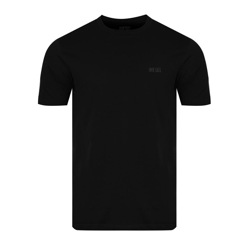 T-shirt Noir Homme Diesel Just A18997 pas cher