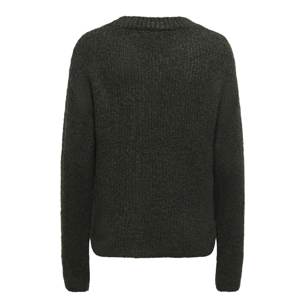 Pull Kaki Femme JDY Pullover vue 2