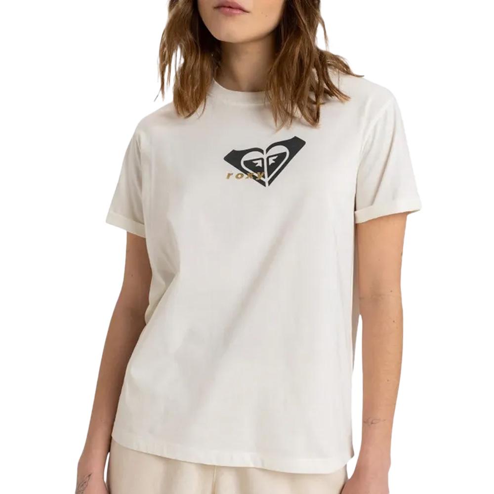 Women's Roxy Ocean Regular White T-Shirt affordable