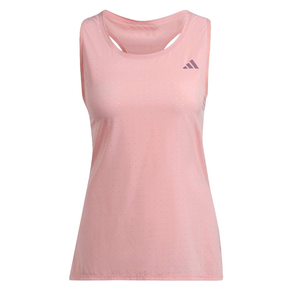 Débardeur Rose Femme Adidas Adizero Tank pas cher