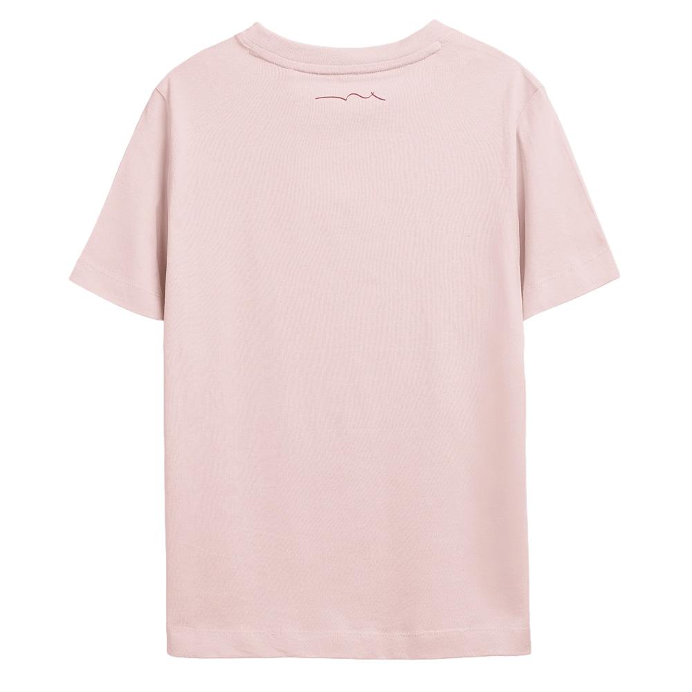 Rosa T-Shirt für Jungen von Teddy Smith Tim Ansicht 2