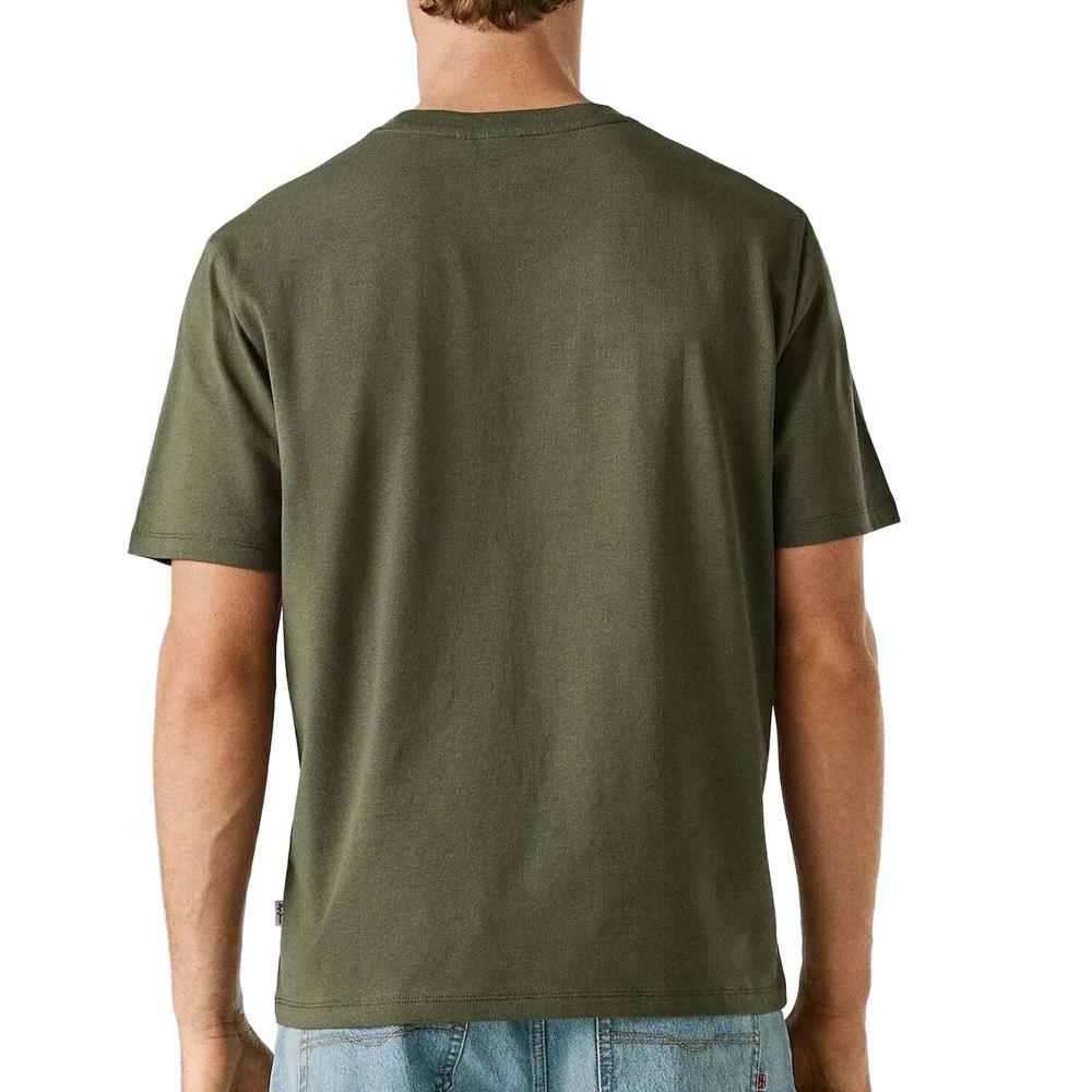 Men’s Khaki T-Shirt by Pepe Jeans – Contrast Connor Photo of the Espace des Marques %store% store - view of %key%