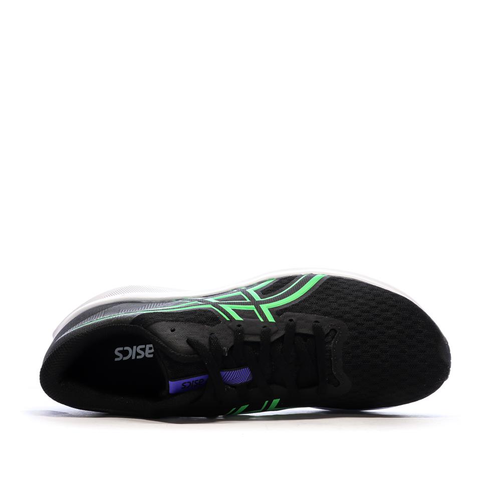 Zapatillas de running negras/verdes para hombre Asics Patriot 14 ver 4