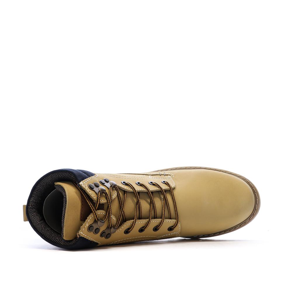 Kaporal Sergio Men’s Camel Boots Photo of the Espace des Marques %store% store - view of %key%