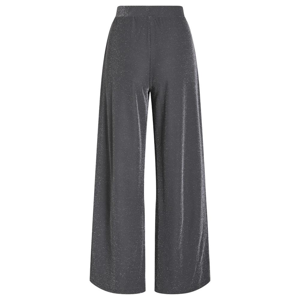Pantalones Fluido Gris Mujer Vila Vieleinas ver 2
