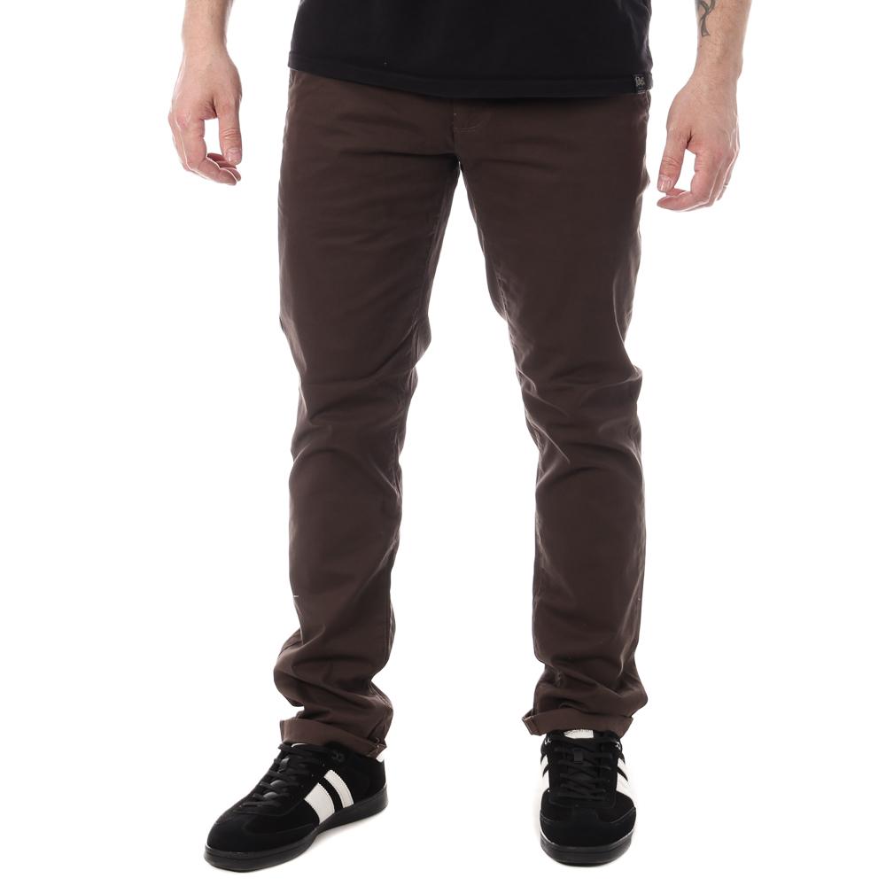 Chino Marron Foncé Homme Paname Brothers Costa0B4 pas cher