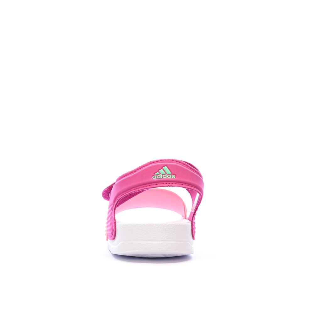 Adidas Adilette K Girls Pink/White Sandals Photo of the Espace des Marques %store% store - view of %key%