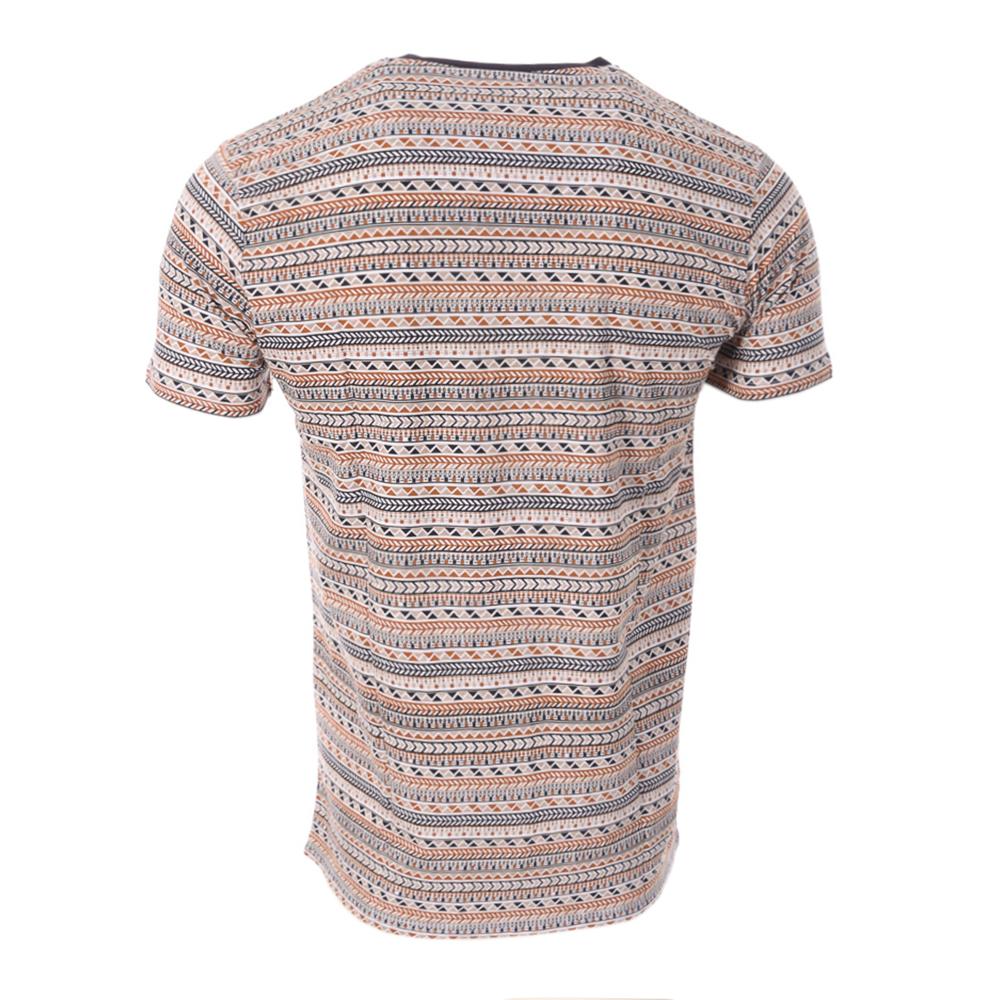 Camiseta de hombre azul marino/naranja RMS26 91266 ver 2