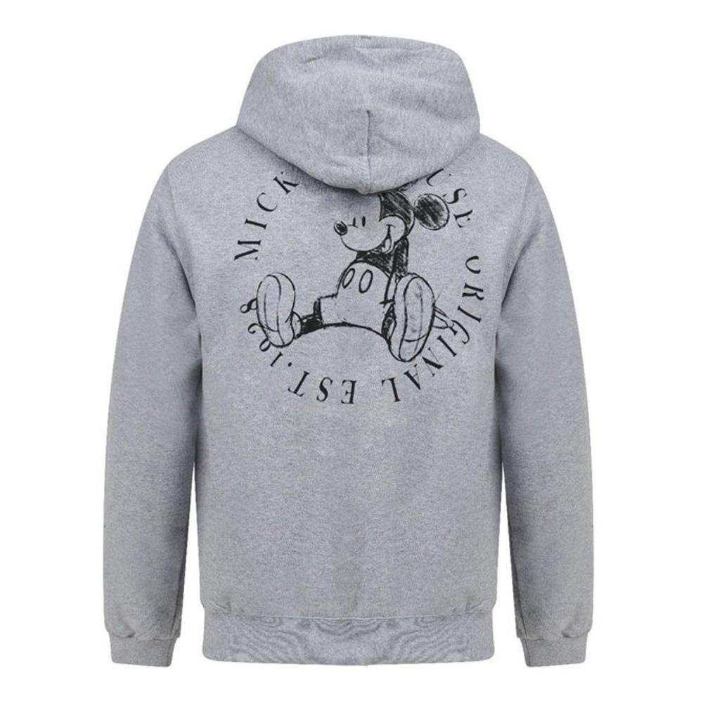 Disney Mickey Circle 1928 Unisex Grey Hoodie Photo of the Espace des Marques %store% store - view of %key%