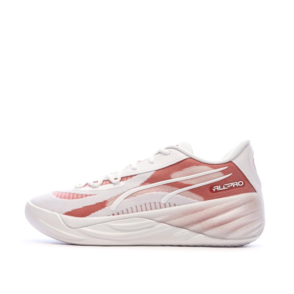 Basketballschuhe Weiß/Pink Herren Puma All-pro Nitro günstig