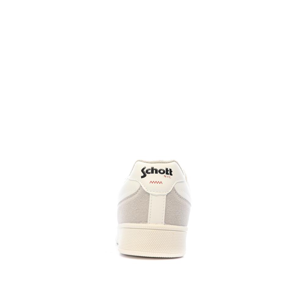 Schott Titan Zapatillas blancas para hombre ver 3