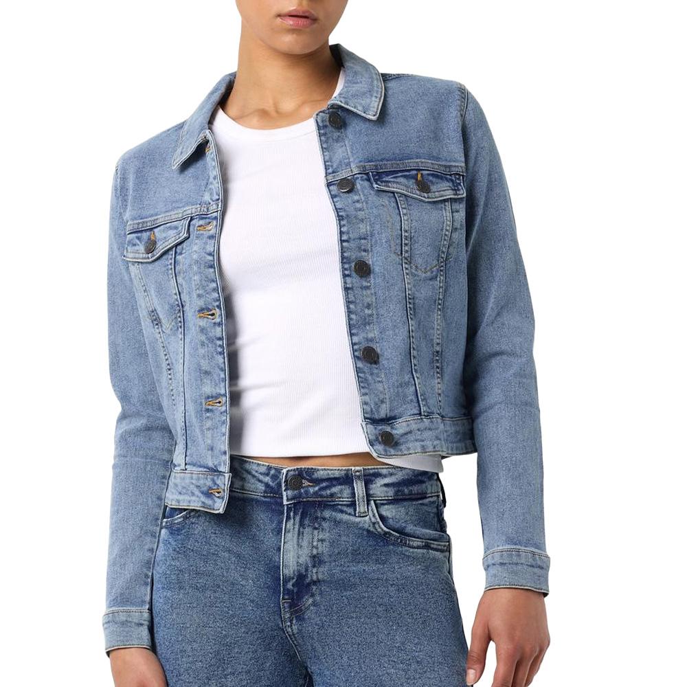 Jeansjacke Blau Damen Noisy May Debra günstig