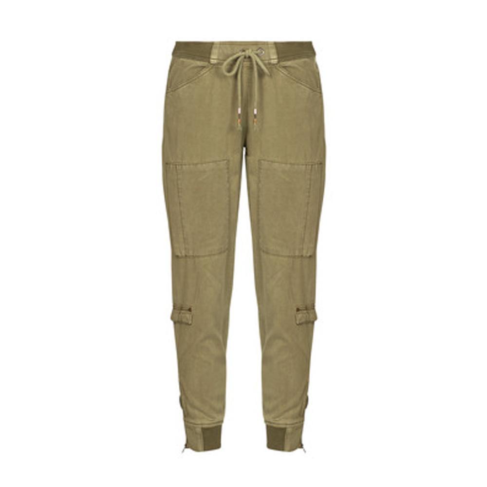 Pantalones fluidos de color caqui Celine Denim Mauricia ver 2