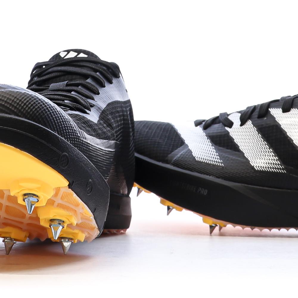 Schwarze Leichtathletikschuhe Herren Adidas Adizero Lj Ansicht 7