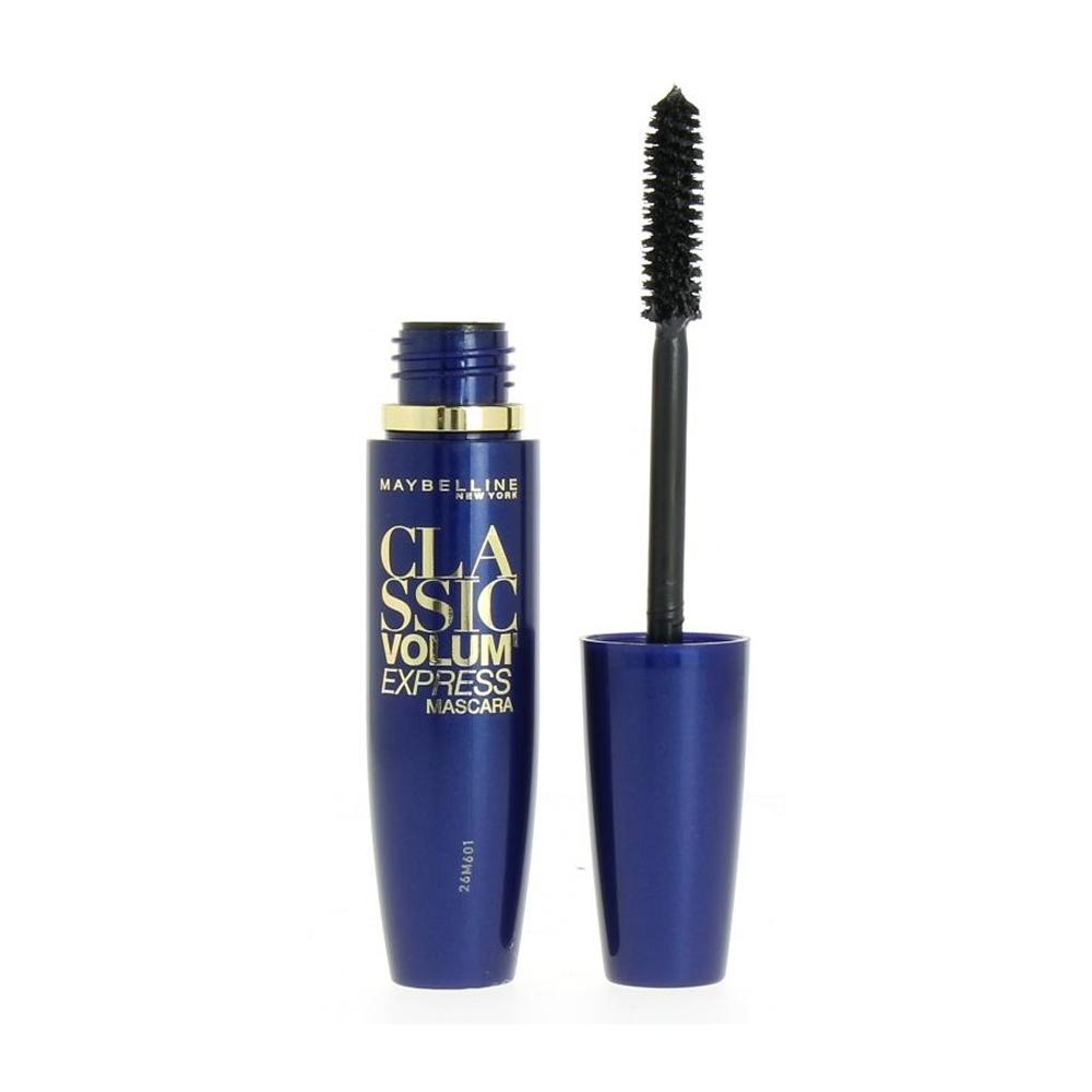 Máscara de pestañas negra Gemey Maybelline Volum’ Express Classic barato