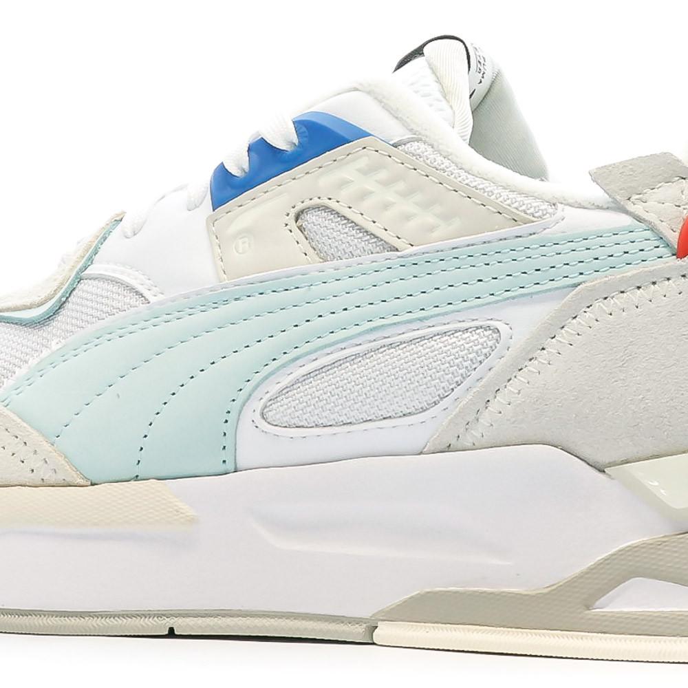 Baskets Blanches/Gris Femme Puma Mirage vue 7