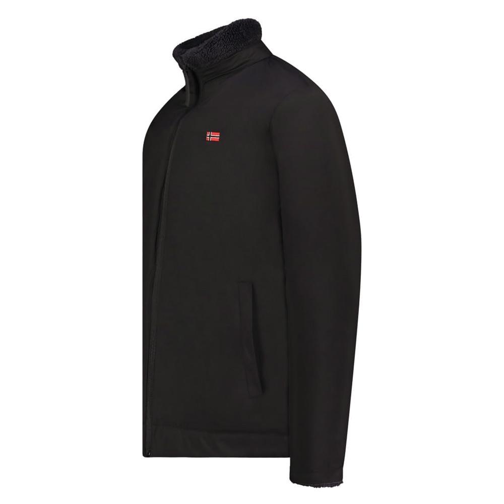 Chaqueta polar negra Geographical Norway Ureversible para hombre ver 3