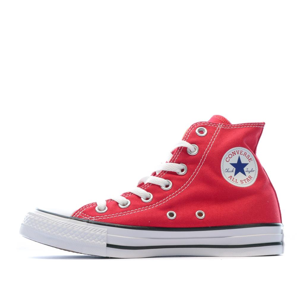 All Star Baskets montante Rouge femme/homme Converse pas cher
