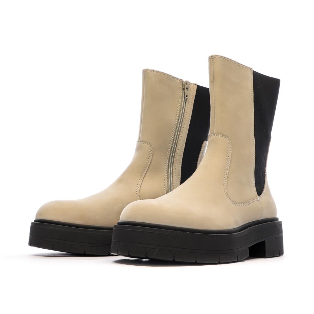 Geox Spherica Women's Beige/Black Boots Photo of the Espace des Marques %store% store - view of %key%