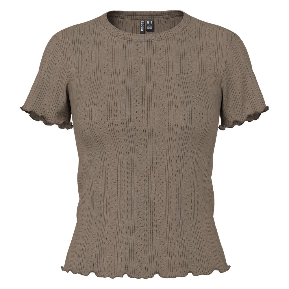 Pieces Marie Camiseta gris de mujer barato