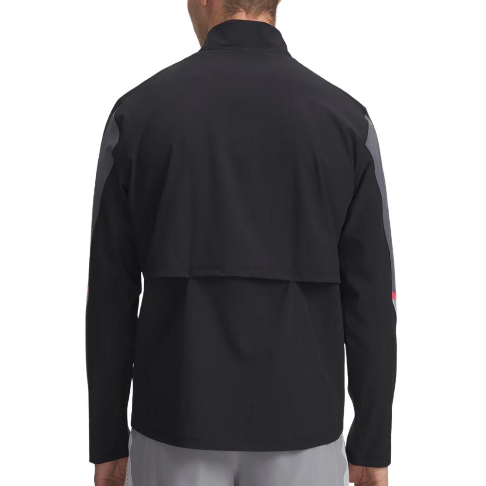 Veste de survêtement Noire Homme Under Armour Velociti vue 2